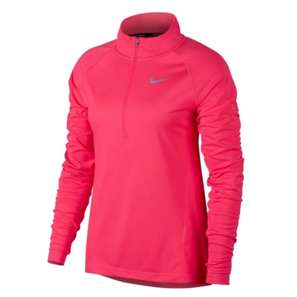NIKE Core Half Zip Pullover PINK